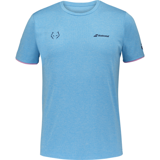 T-shirt Babolat Crew Neck Tee Lebron Bleu