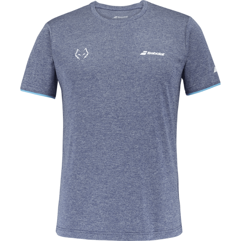 T-shirt Babolat Crew Neck Tee Lebron Gris