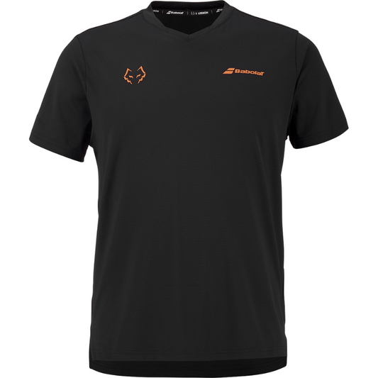 T-shirt Babolat Crew Neck Tee Lebron Noir