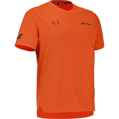 T-shirt Babolat Crew Neck Tee Lebron Orange