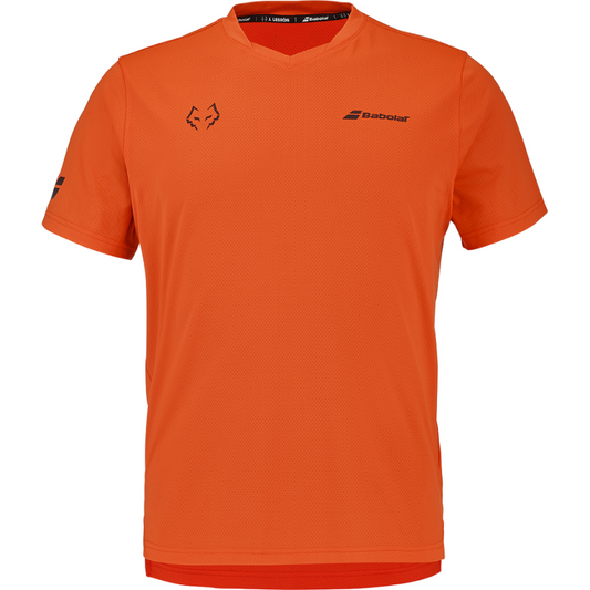 T-shirt Babolat Crew Neck Tee Lebron Orange