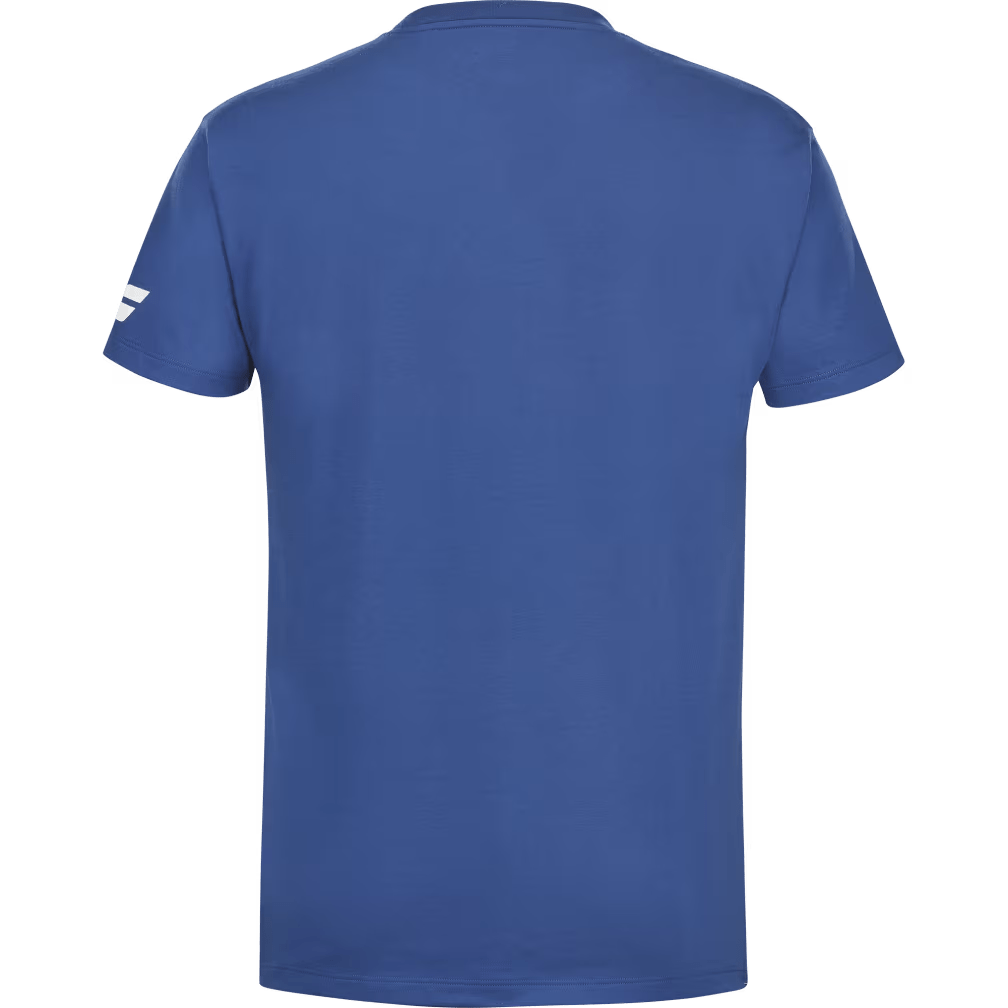 T-shirt Babolat Exercise Tee Bleu