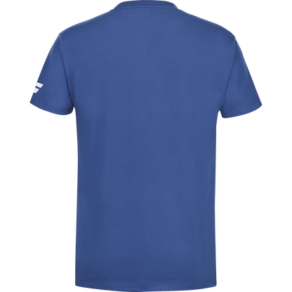 T-shirt Babolat Exercise Tee Bleu