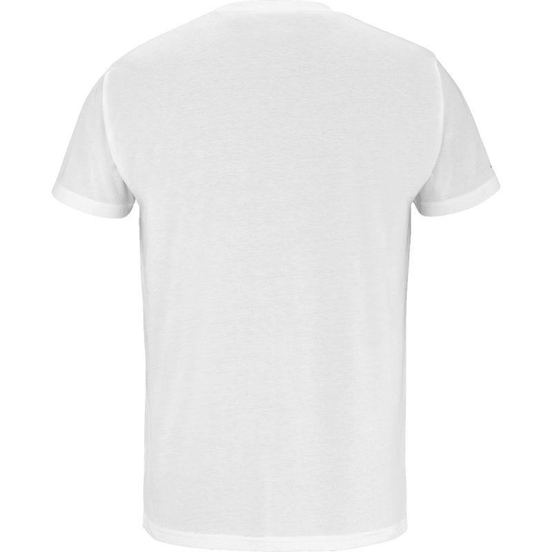 T-shirt Babolat Exercise Big Flag Tee Blanc