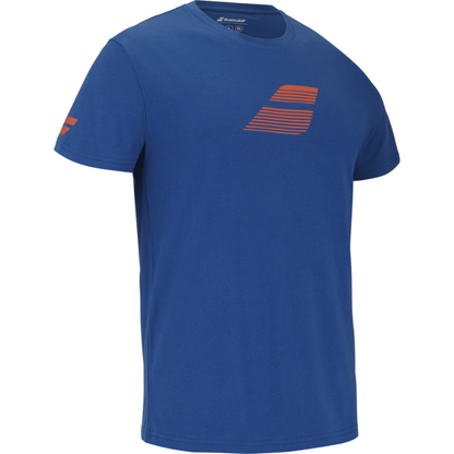 T-shirt Babolat Exercise Big Flag Tee Bleu 2025