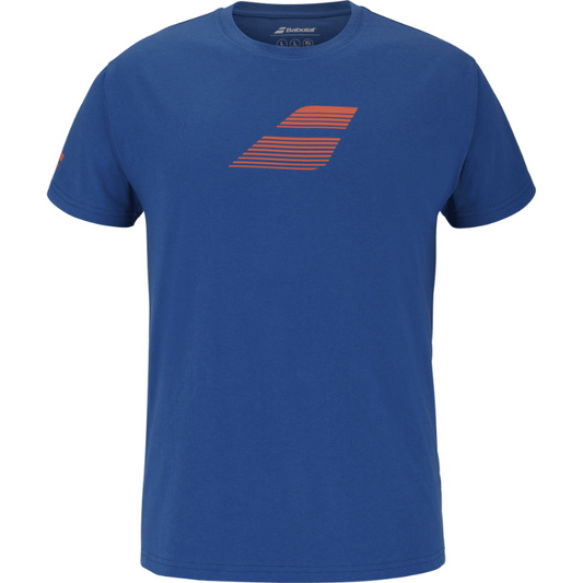 T-shirt Babolat Exercise Big Flag Tee Bleu 2025