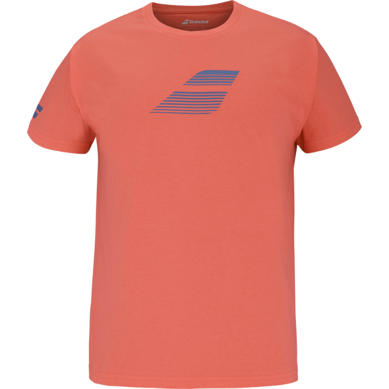 T-shirt Babolat Exercise Big Flag Tee Orange