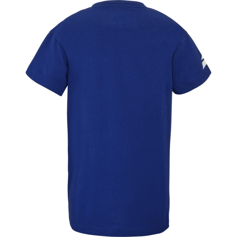 T-shirt Babolat Exercise Cotton Tee Bleu Junior Boy