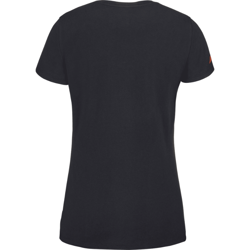T-shirt Babolat Exercise Flag Tee Noir Femme