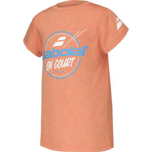 T-shirt Babolat Exercise Graphic Tee Orange Junior Boy