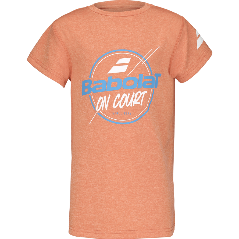 T-shirt Babolat Exercise Graphic Tee Orange Junior Boy