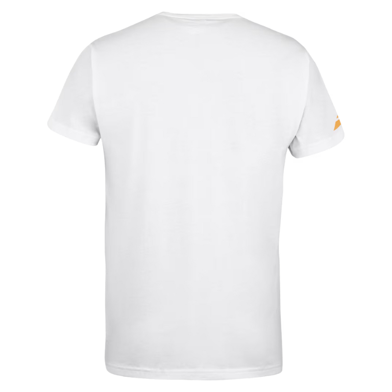 T-shirt Babolat Exercise Message Tee Blanc