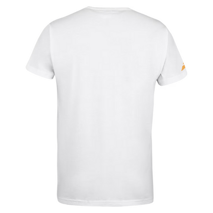 T-shirt Babolat Exercise Message Tee Blanc