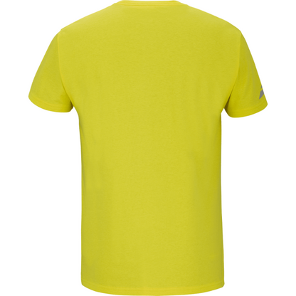 T-shirt Babolat Exercise Message Tee Jaune