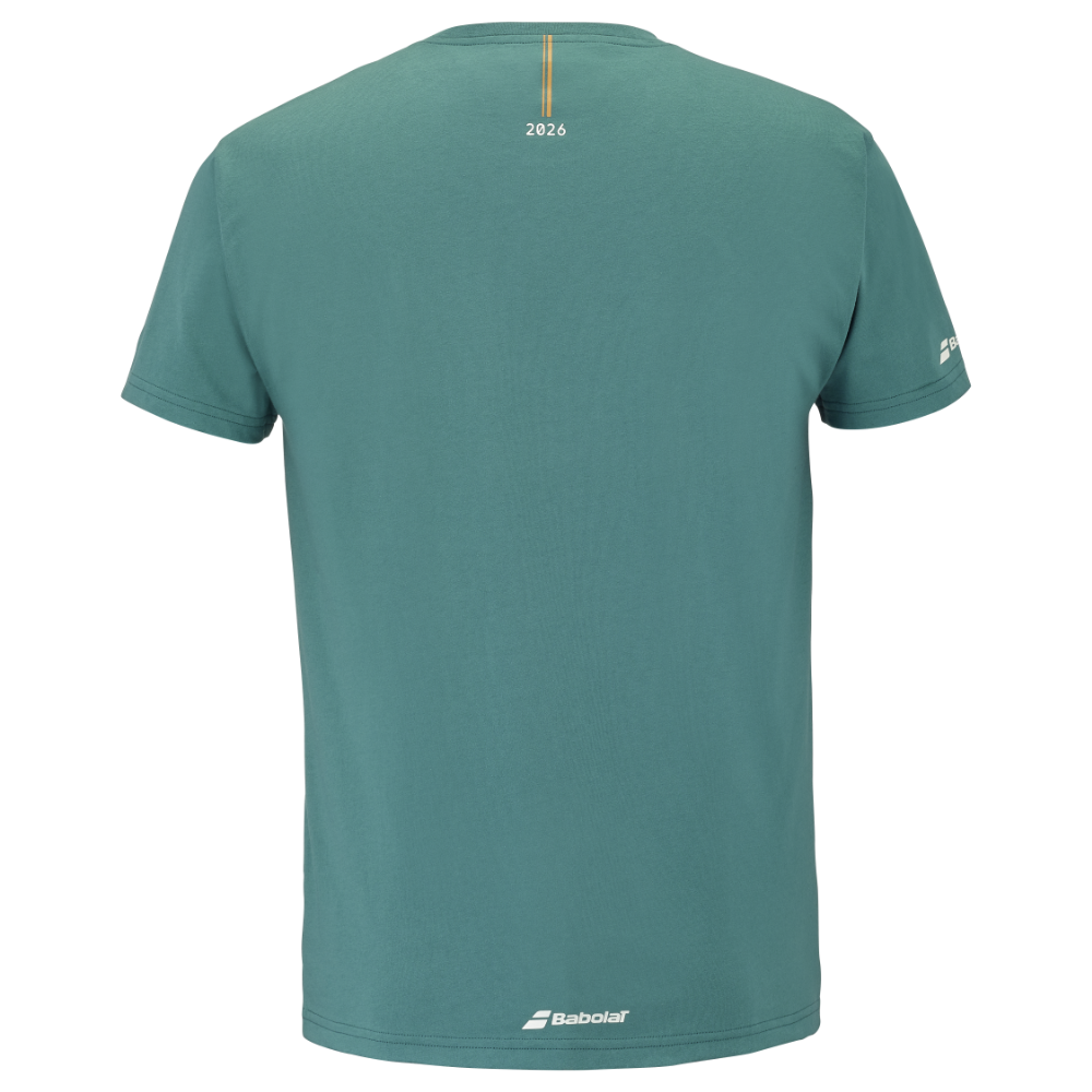 T-shirt Babolat Exercise Message Tee Vert