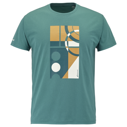 T-shirt Babolat Exercise Message Tee Vert
