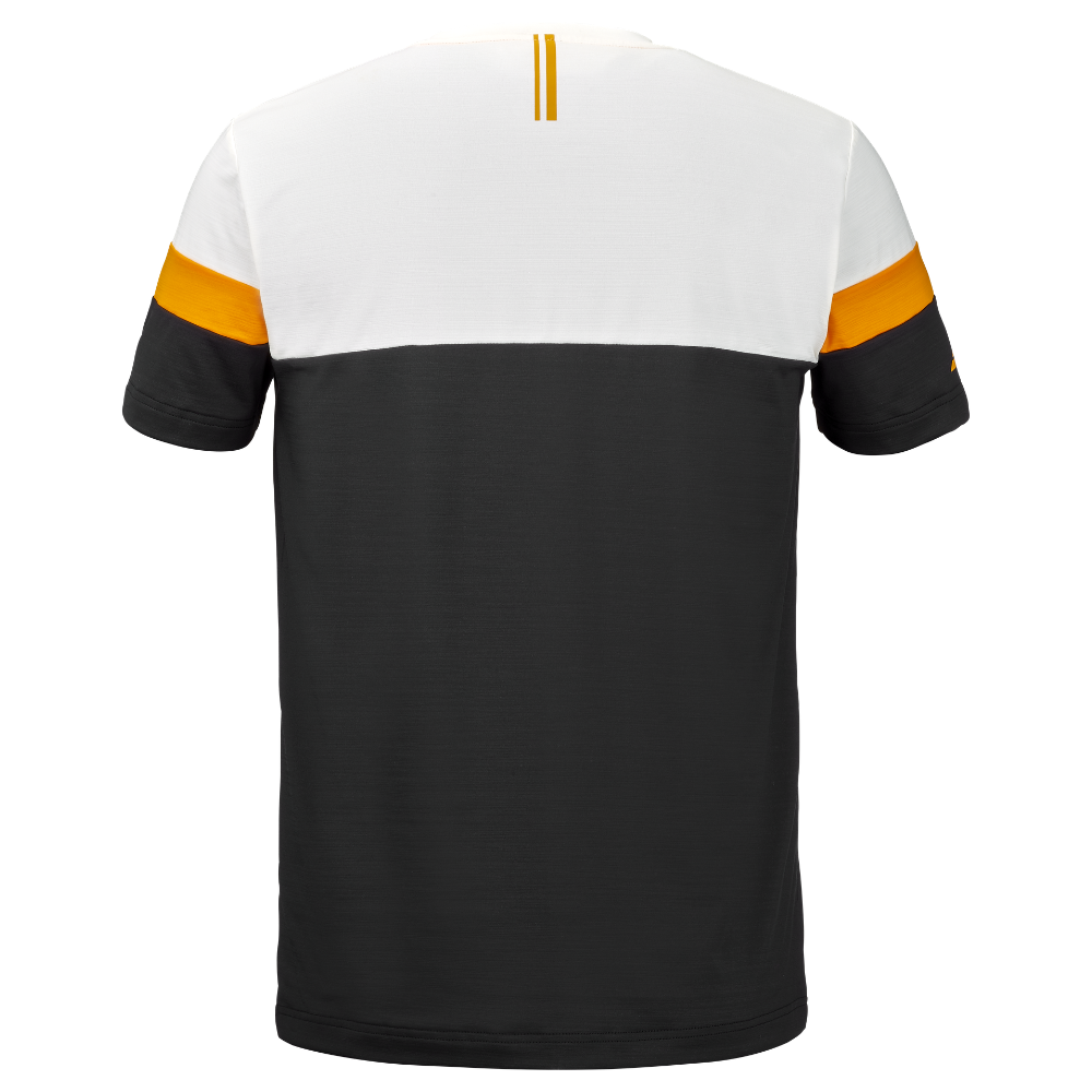 T-shirt Babolat Perf Crew Neck Tee Noir/Blanc - Esprit Padel Shop