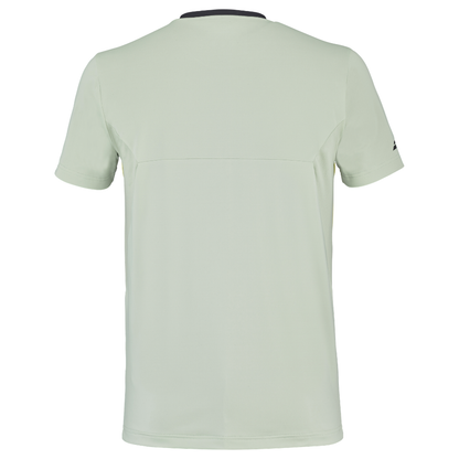 T-shirt Babolat Perf Crew Neck Tee Vert - Esprit Padel Shop