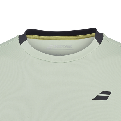 T-shirt Babolat Perf Crew Neck Tee Vert - Esprit Padel Shop