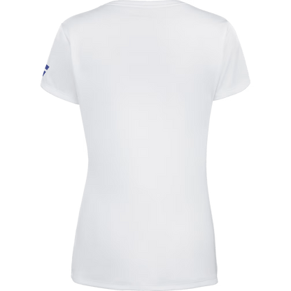 T-shirt Babolat Play Cap Sleeve Top Blanc Femme