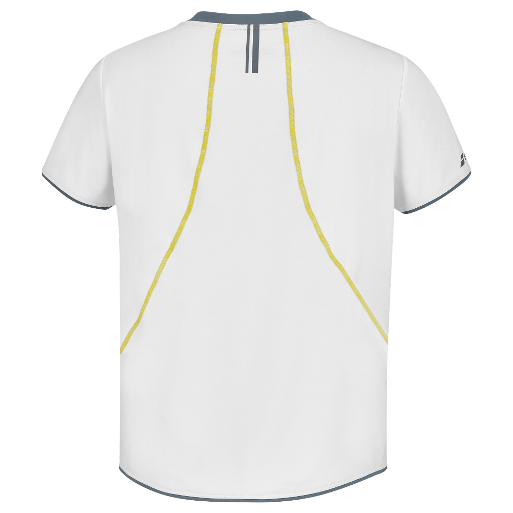 T-shirt Babolat Play Cap Sleeve Top Blanc Femme - Esprit Padel Shop