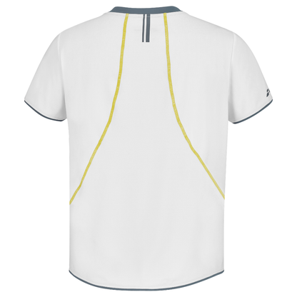 T-shirt Babolat Play Cap Sleeve Top Blanc Femme - Esprit Padel Shop