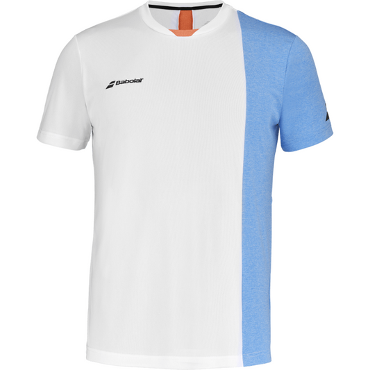 T-shirt Babolat Play Crew Neck Tee Blanc