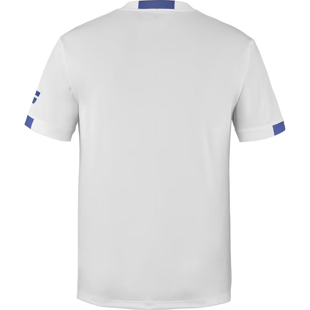 T-shirt Babolat Play Crew Neck Boy Blanc Junior