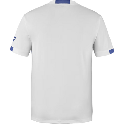 T-shirt Babolat Play Crew Neck Boy Blanc Junior