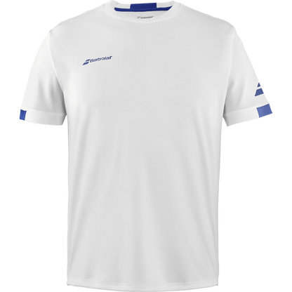 T-shirt Babolat Play Crew Neck Boy Blanc Junior