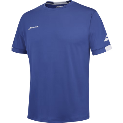 T-shirt Babolat Play Crew Neck Boy Bleu Marine Junior