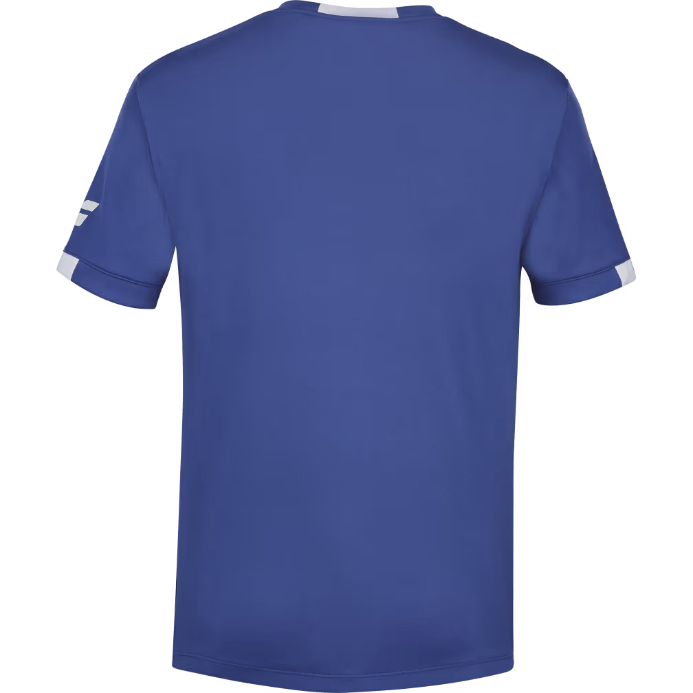 T-shirt Babolat Play Crew Neck Boy Bleu Marine Junior