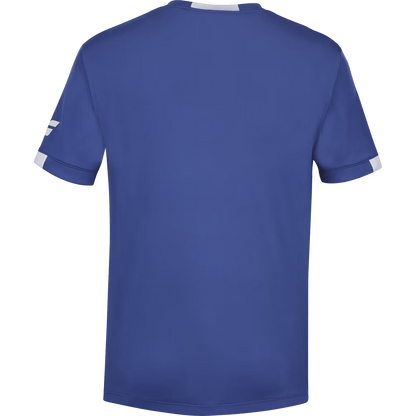 T-shirt Babolat Play Crew Neck Boy Bleu Marine Junior