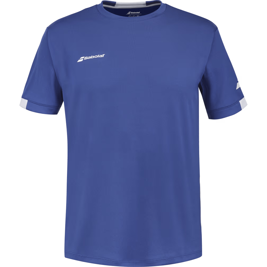 T-shirt Babolat Play Crew Neck Boy Bleu Marine Junior