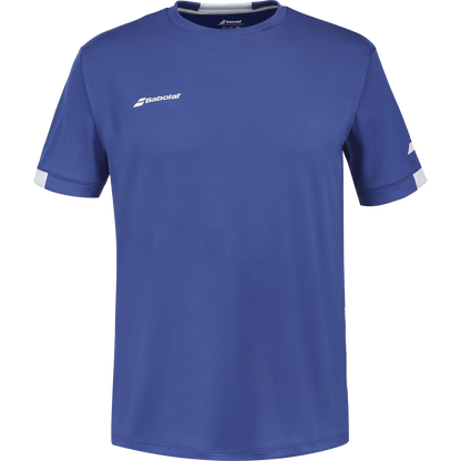 T-shirt Babolat Play Crew Neck Boy Bleu Marine Junior