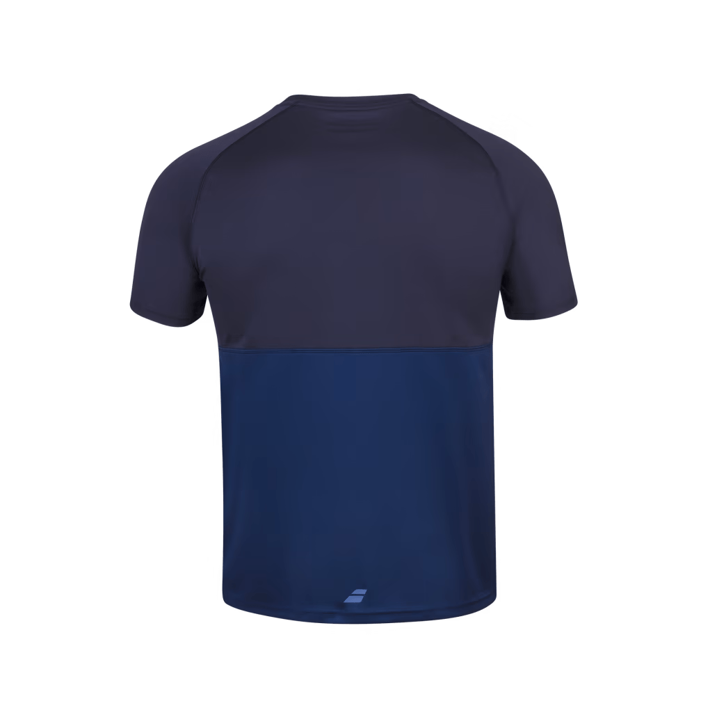 T-shirt Babolat Play Crew Neck Bleu Tee Boy Junior