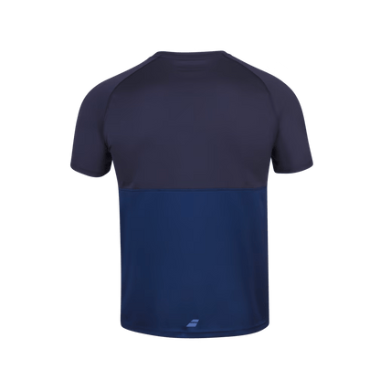 T-shirt Babolat Play Crew Neck Bleu Tee Boy Junior