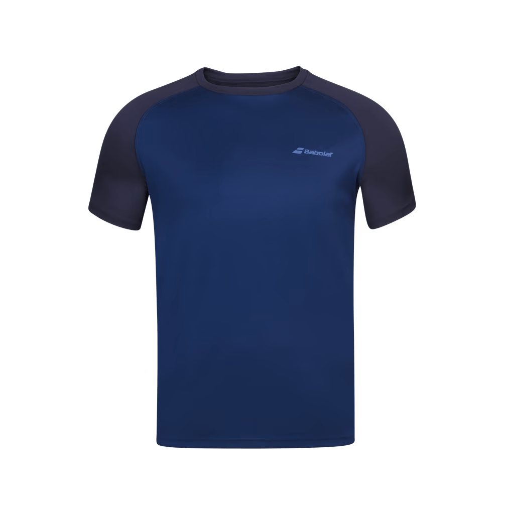 T-shirt Babolat Play Crew Neck Bleu Tee Boy Junior