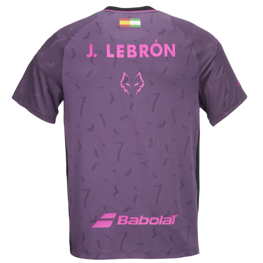 T-shirt Babolat Replica Lebron Violet - Esprit Padel Shop