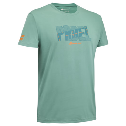 T-shirt Babolat Padel Cotton Tee Vert