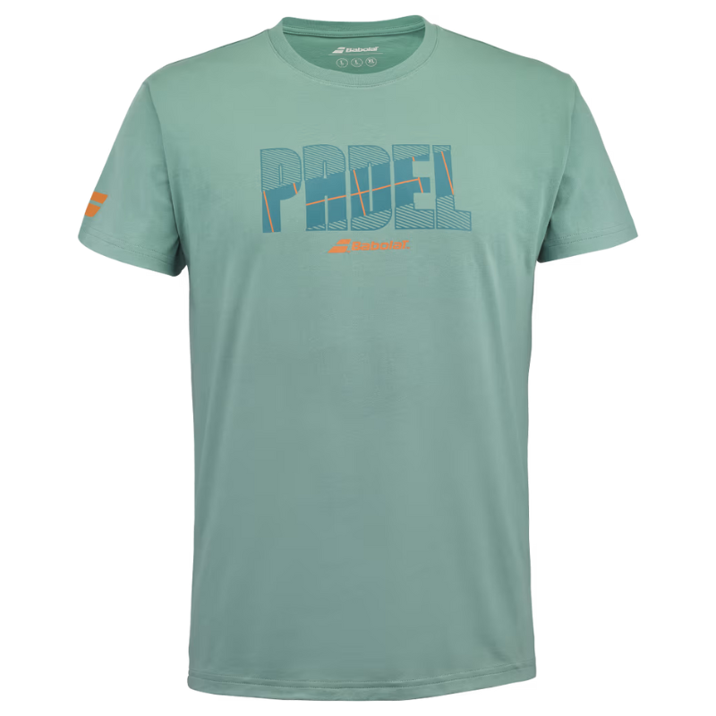 T-shirt Babolat Padel Cotton Tee Vert
