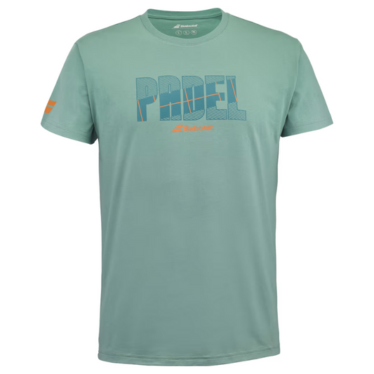 T-shirt Babolat Padel Cotton Tee Vert