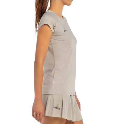 T-shirt Bullapdel Afore Beige Femme