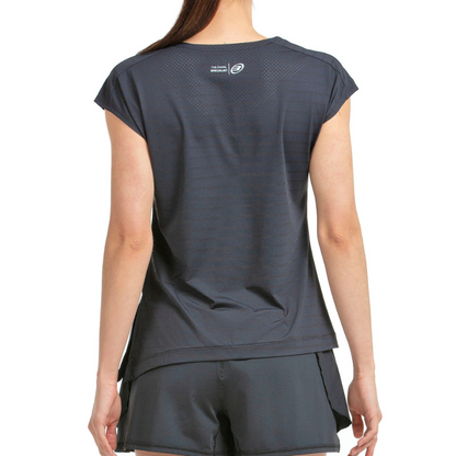 T-shirt Bullpadel Adoros Noir Femme