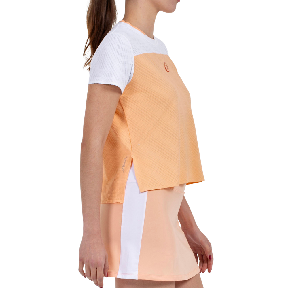 T-shirt Bullpadel Azabal Orange Clair Femme