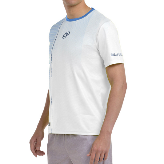 T-shirt Bullpadel Baten Blanc