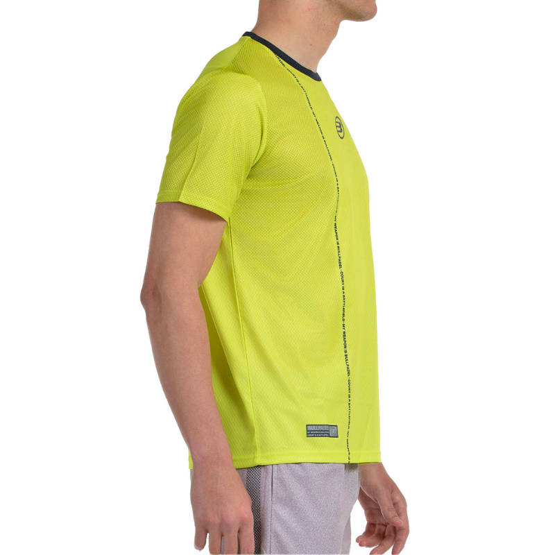 T-shirt Bullpadel Baten Jaune