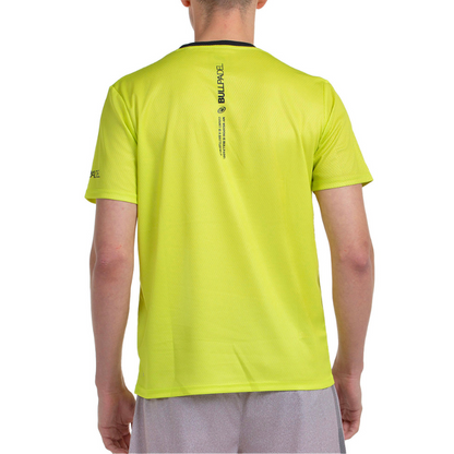 T-shirt Bullpadel Baten Jaune