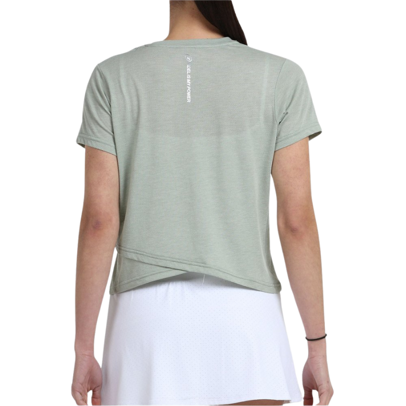 T-shirt Bullpadel Batis Vert Femme