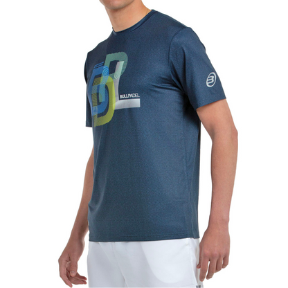 T-shirt Bullpadel Bebas Bleu Marine